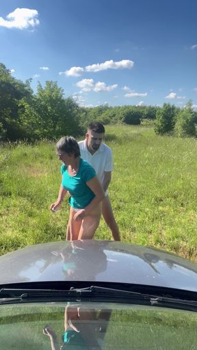 Madam O Outdoor Anal Part 2!!!