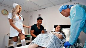 Horny Nurse Wants Some DILF Action