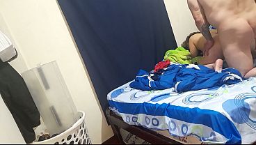 Latina cutie with round ass gets fucked in hotel after nightclub
