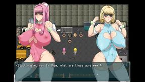 Justice Work in Spare Time [ NTR Hentai Game PornPlay ] Ep.1 Corrupting super heroine naughty housewifes