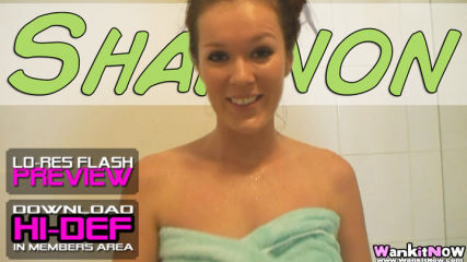 Shannon "Shower Wank"