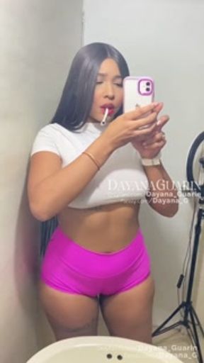 Colombian tiktoker smokes 420 big tits