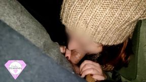 We Almost Got Caught While Fuking In A Public Garage With Random Guy