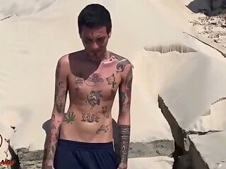 We had risky sex on Praia do Futuro beach in Fortaleza, Cear.