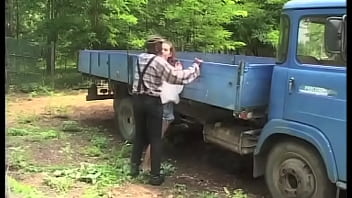 The black farmer and the farmer&#039_s daughter: fucked in the Italian countryside