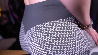 ASMR ass scratching