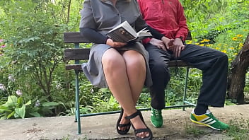 My stepmother helps me prepare for my literature exam