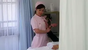 Maria Ono is a nurse that sucks each one of her patient's cocks - JapanHDV