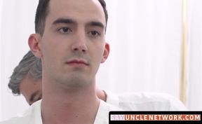 SayUncleNetwork.com - Elder Mormon sucks and fucks obedient twinks big dick