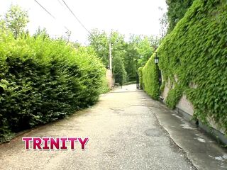 Trinity Hungarian Bitch Booty screwed by Nick Lang, outdoor, suit, tall wench, anal screwed, Teaser#1