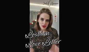 Lesbian Love Letter (custom)