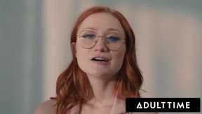 ADULT TIME - Innocent Scarlet Skies TIED UP AND DOMMED By Experienced Lexbian Dee Williams