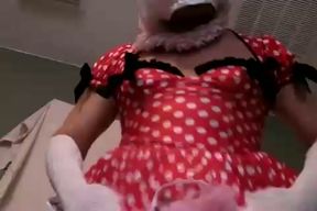 Creepy dude is laying in his bed with his swollen cock exposed