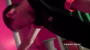 twink submiss to sneaker with foot sniffing