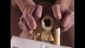 Long Fleshlight Pussy Stand Fuck Masturbation