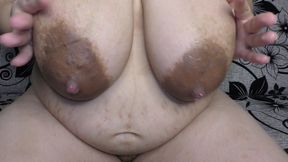 Honey, its time to drink breast milk from my nipple and impregnate my hairy pussy again! - Milky Mari