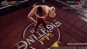 Leticia Faces Off Against Samuel in Naked Fighter 3D Showdown