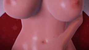 Overwatch Porn Kiriko's Xmas Surprise Rule34 3D Hentai Animation