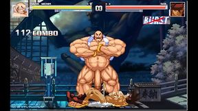 Sol fucking a Bara Monk | Mugen