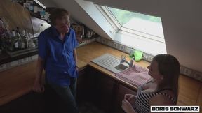 College Girl Lina Gets Nailed By Elder Guy