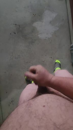 Almost Caught Enjoying the Storage Unit