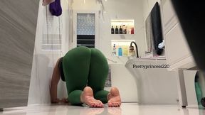 Cleaning White Farts(full Video In My Of)