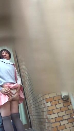 Flirty Visitor in a Short Skirt Invites Me in, POV Turns Heated with Toy and Relentless Pace Part 1