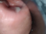 Last 6 mins of a 2 hour vacuum cleaner sucks the pre cum and cum right out of him