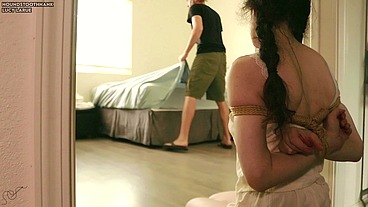 Dominant Switches Bedding For Rope Bound Submissive