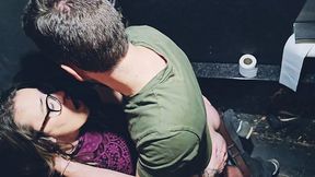 Slut Caught Getting Fucked Bareback In The Bar Toilets - Public Cheating