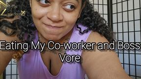 Eating My Coworker and Boss Vore Fantasy 1080