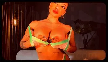 Blonde Bombshell Teases and Teases Solo Session new video release