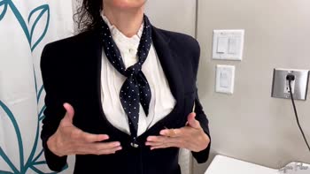 Lyna Fleur's Naughty Afternoon: Slowly Shedding Her School Blouse