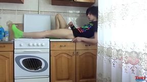 Hard Dick Fun in the Kitchen!