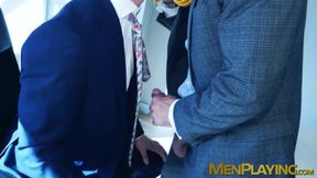 Hottie Craig Marks took a massive cock after kissing his boss Manuel Skye
