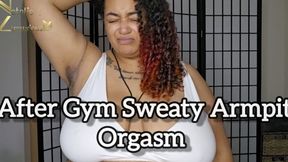 After Gym Sweaty Armpit Orgasm 4k