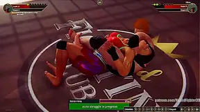 Bianca Iniong VS Terms (Naked Fighter 3D)