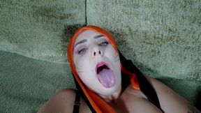 naruto kyuubi cosplay - 0% pussy! 100 anal with a prolapse toy masturbation - naruto kyuubi cosplay - 0% rata! 100 anal com um brinquedo prolapso e masturbacao
