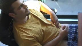 ”Tony Strokes His Stiff Meat”