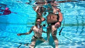 Aquaphilias- Kelli Curtis- She finds him Underwater on SCUBA and gets a mouthful of Cum- BOY GIRL