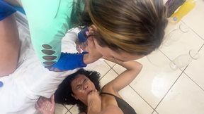 amateur extreme vol 3 with vitoria beatriz and ob slave nat playing with puk&, drinking piss and get manhandled pov style