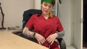 Miss Ruby's Last Locktober Task - One Week Left, Hump That Pillow for Nurse Ruby