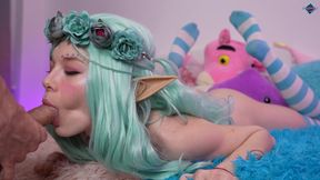 Hot elf takes big dick up her perfect ass