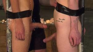 Boynapped.com: Shaved british twink boy Sebastian Kane nailed by uncut dick daddy
