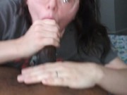 Faithful bbc nuts on girls face