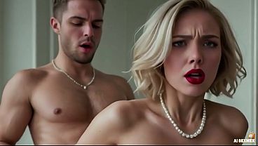 Stepson and stepmom indulge in steamy bedroom encounter