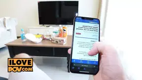 Vina Moon is your fantasy Asian maid working your cock hard