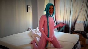 Pink Jinx VS Dildoman In Bedroom - Full Polish Language