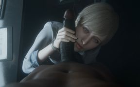 Intense Black Cock Pounding: Delicious Horny Slut Rides Enorme Black Dick
