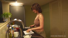My Ex-boyfriend Came Over for Tea and Accidentally Cummed in My Pussy. 4K HD Tim Team